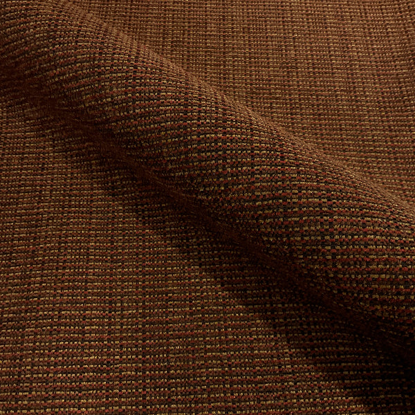 Regal Macy Flame Red Chenille Upholstery Fabric