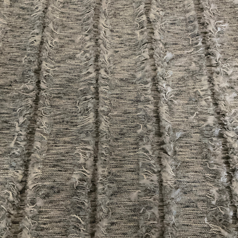 Richloom Zeiss Silver Modern Textured Upholstery Fabric