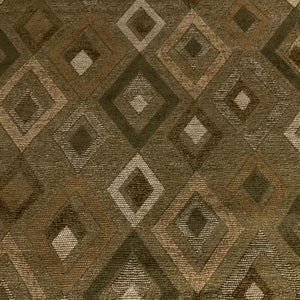 Rouge Emerald Green Diamond Chenille Upholstery Fabric