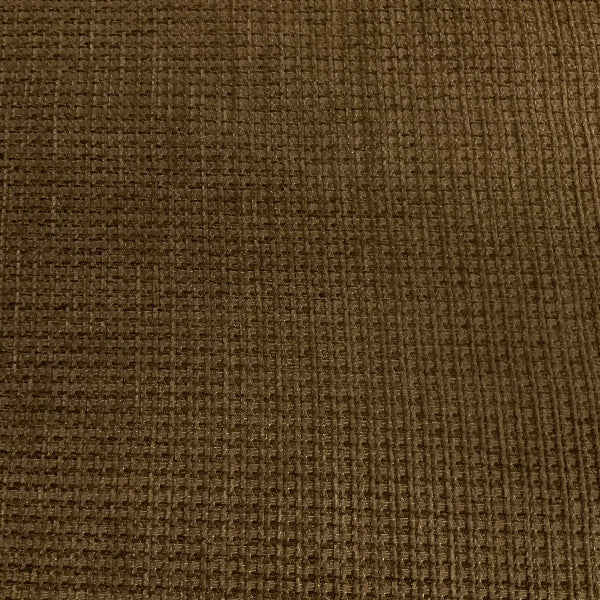 Ruckus Python Brown Textured Chenille Upholstery Fabric