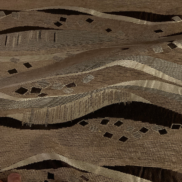 Sand Dune Beige Stripe Upholstery Fabric