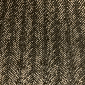 Shona Pearle Gray Herringbone Stripe Upholstery Fabric
