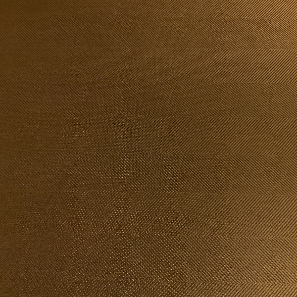 Solid Brown Herringbone Stripe Upholstery Fabric