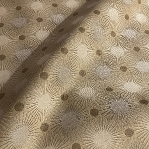 Starwars Sand Beige Geometric Upholstery Fabric