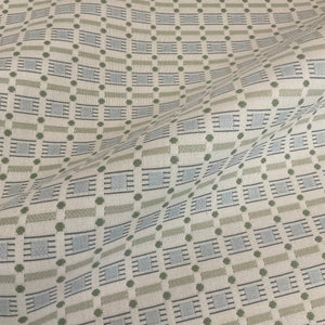 Sunbrella Agnes Meadows Blue Outdoor Upholstery Fabric
