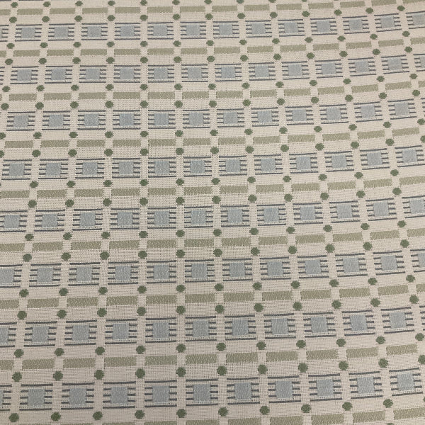 Sunbrella Agnes Meadows Blue Outdoor Upholstery Fabric