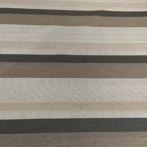 Sunbrella Anthem Stone Gray Stripe Outdoor Upholstery Fabric