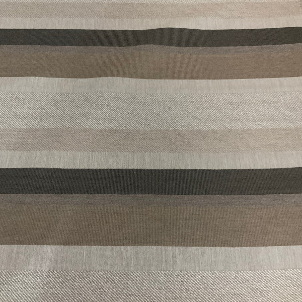 Sunbrella Anthem Stone Gray Stripe Outdoor Upholstery Fabric
