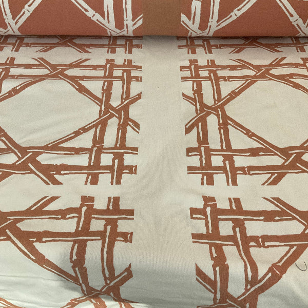 Sunbrella Billy Light Salmon Pink Outdoor Upholstery Fabric