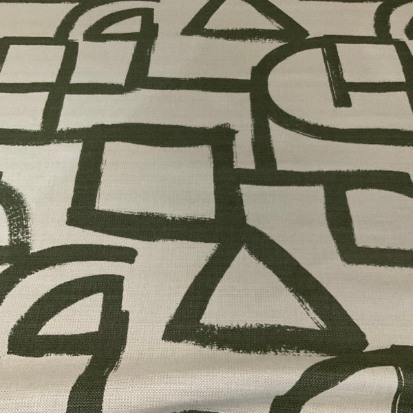 Sunbrella Brushstroke Spruce Green Outdoor Upholstery Fabric