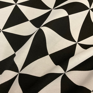 Sunbrella Cabana Bar Caviar Black White Outdoor Upholstery Fabri
