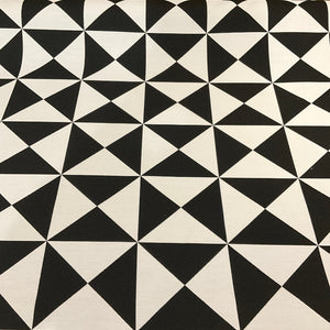 Sunbrella Cabana Bar Caviar Black White Outdoor Upholstery Fabric