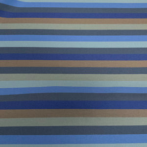 Sunbrella Cadence Regatta Blue Stripe Outdoor Upholstery Fabric