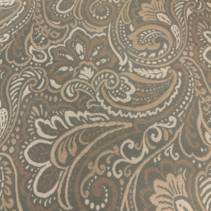 Sunbrella Carina Mist Blue Paisley Outdoor Upholstery Fabric