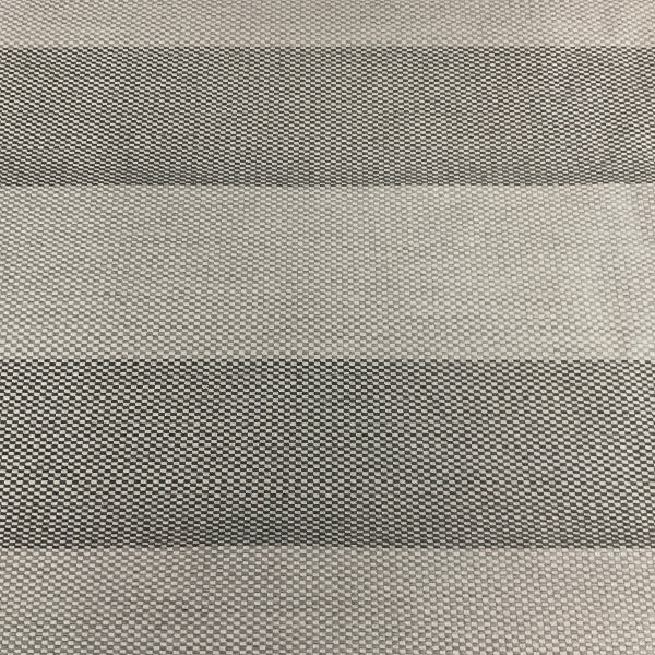 Sunbrella Carlsbad Smoke Gray Stripe Outdoor Upholstery Fabric