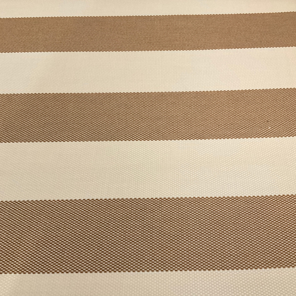 Sunbrella Carlsbad Way Latte Brown Stripe Outdoor Upholstery Fabric