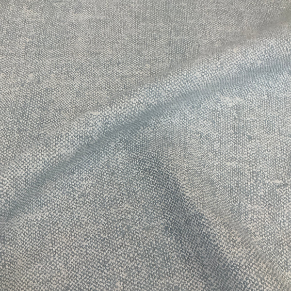 Sunbrella Chartres Opal Blue Tweed Outdoor Upholstery Fabric