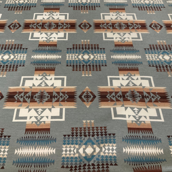 Sunbrella Cheif Joseph II Aqua Pendleton Outdoor Upholstery Fabric
