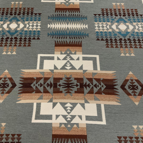 Sunbrella Cheif Joseph II Aqua Pendleton Outdoor Upholstery Fabric