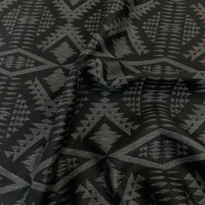 Sunbrella Diamond River Tonal Charcoal Gray Outdoor Upholstery Fabric