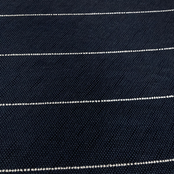 Sunbrella Diaz Indigo Blue Stripe Outdoor Upholstery Fabric