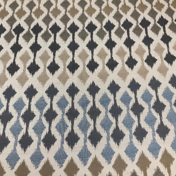 Sunbrella Divide Ocean Blue Outdoor Upholstery Fabric
