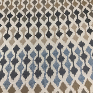 Sunbrella Divide Ocean Blue Outdoor Upholstery Fabric