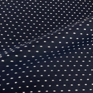 Sunbrella Doodad Navy Blue Outdoor Upholstery Fabric