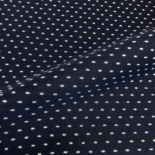 Sunbrella Doodad Navy Blue Outdoor Upholstery Fabric