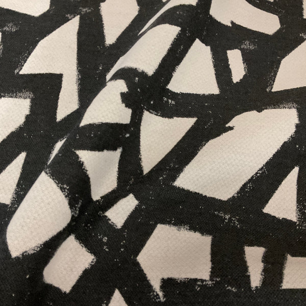 Sunbrella Draft Onyx Black Outdoor Upholstery Fabric