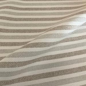 Sunbrella Dune Cashmere Gray Stripe Outdoor Upholstery Fabric