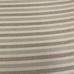 Sunbrella Dune Cashmere Gray Stripe Outdoor Upholstery Fabric