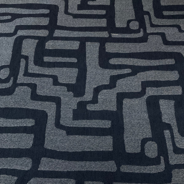 Sunbrella Escher Indigo Blue Outdoor Upholstery Fabric