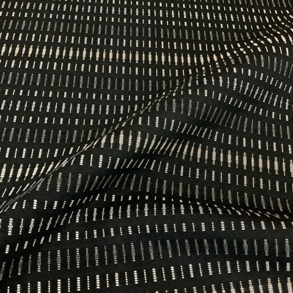 Sunbrella Esti Onyx Black Outdoor Upholstery Fabric