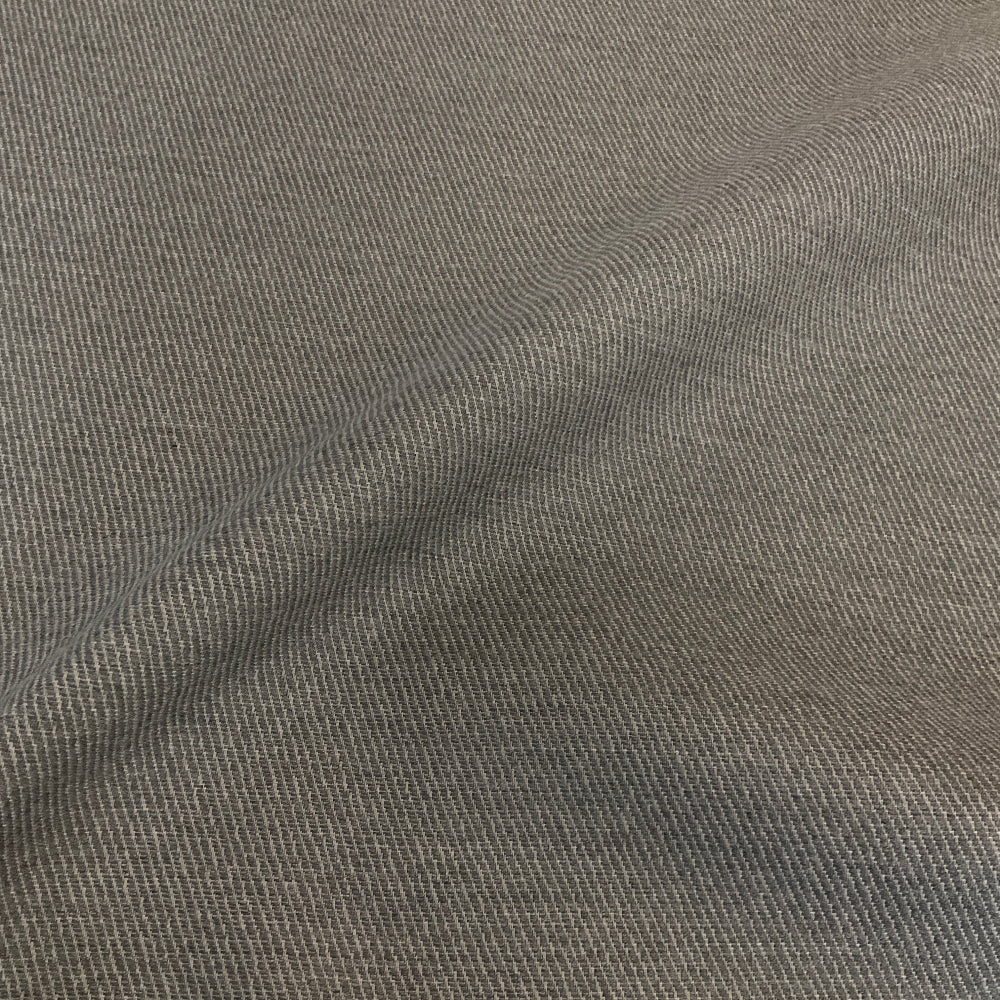 Sunbrella Factor Sterling Solid Gray Outdoor Upholstery Fabric