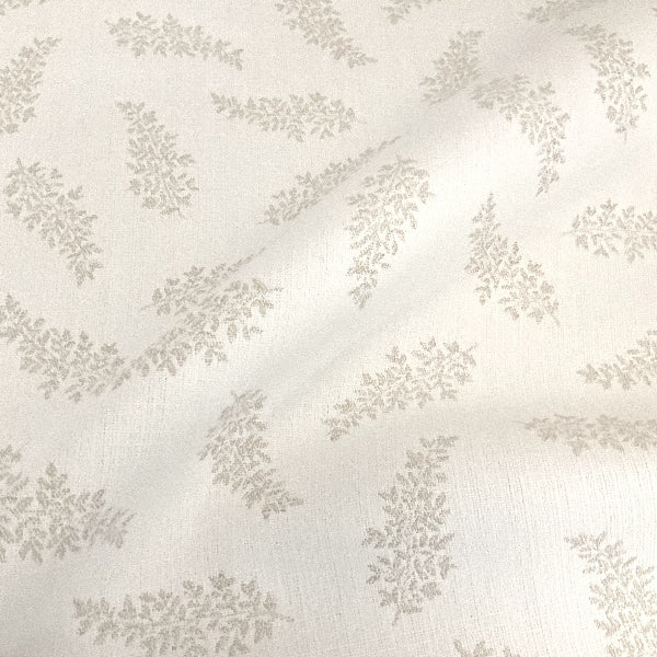 Sunbrella Fervent Linen White Outdoor Upholstery Fabric