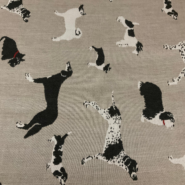 Sunbrella Fetch Bone Gray Outdoor Upholstery Fabric