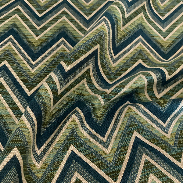 Sunbrella Fischer Lagoon Green Outdoor Upholstery Fabric