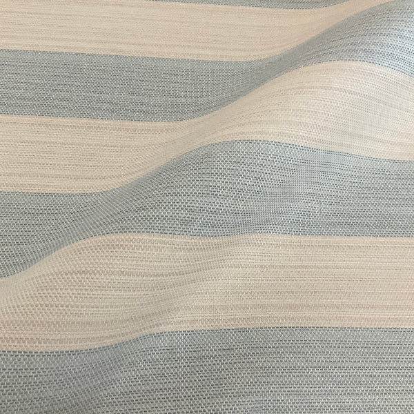 Sunbrella Fizzle Arctic Blue Stripe Outdoor Upholstery Fabric