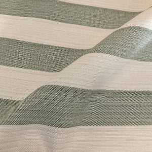 Sunbrella Fizzle Loden Green Stripe Outdoor Upholstery Fabric