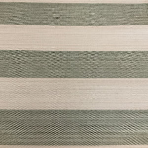 Sunbrella Fizzle Loden Green Stripe Outdoor Upholstery Fabric