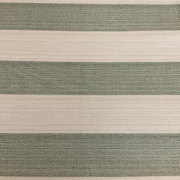 Sunbrella Fizzle Loden Green Stripe Outdoor Upholstery Fabric