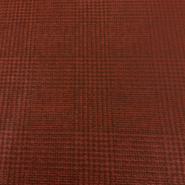Sunbrella Frasure Clockwork Burgundy Outdoor Upholstery Fabric