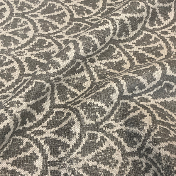 Sunbrella Garcia Smoke Gray Outdoor Upholstery Fabric