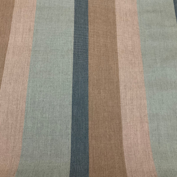 Sunbrella Gateway Mist Blue Stripe Outdoor Upholstery Fabric
