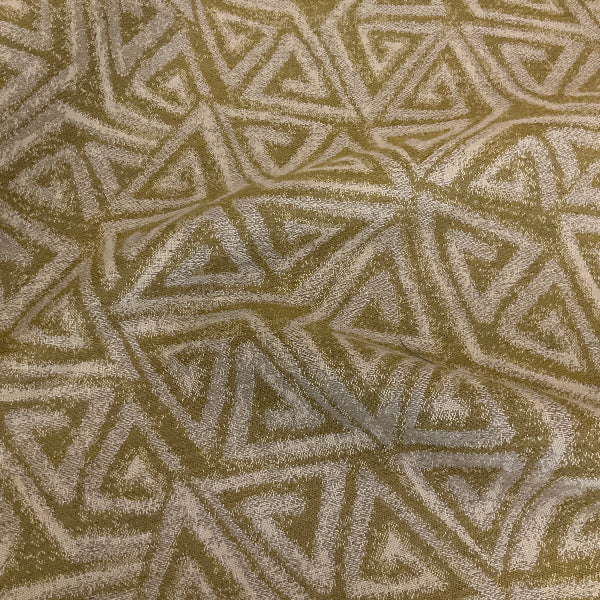Sunbrella Gold Geometric Outdoor Upholstery Fabric
