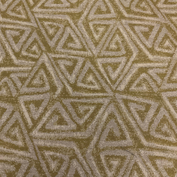 Sunbrella Gold Geometric Outdoor Upholstery Fabric