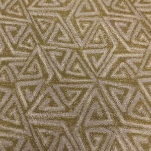 Sunbrella Gold Geometric Outdoor Upholstery Fabric