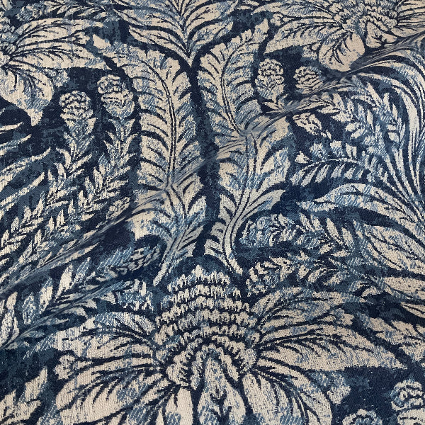 Sunbrella Grand Island Blue Outdoor Upholstery Fabric