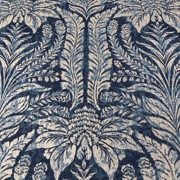 Sunbrella Grand Island Blue Outdoor Upholstery Fabric
